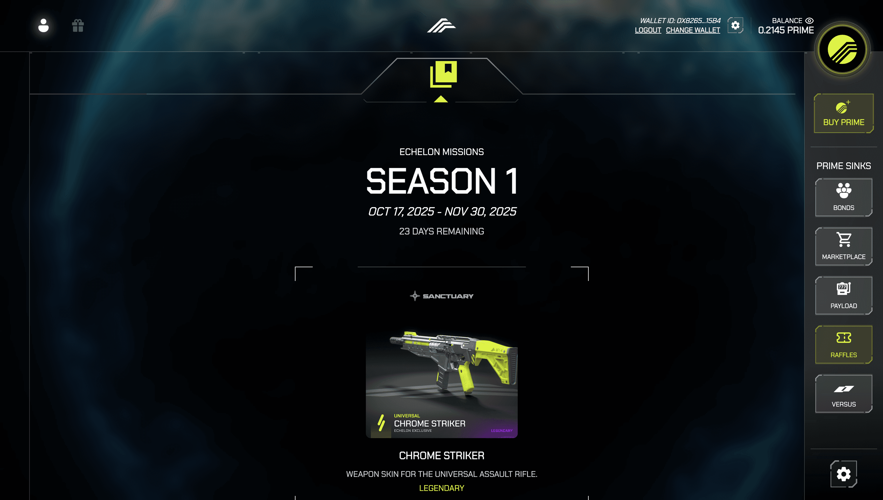 Echelon screen 2